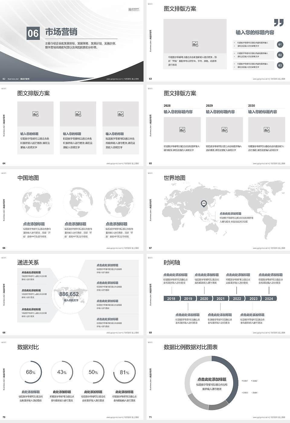 北京服装学院专用全国大学生互联网+创新创业大赛计划书/路演/网评PPT模板16:9格式幻灯片预览图8