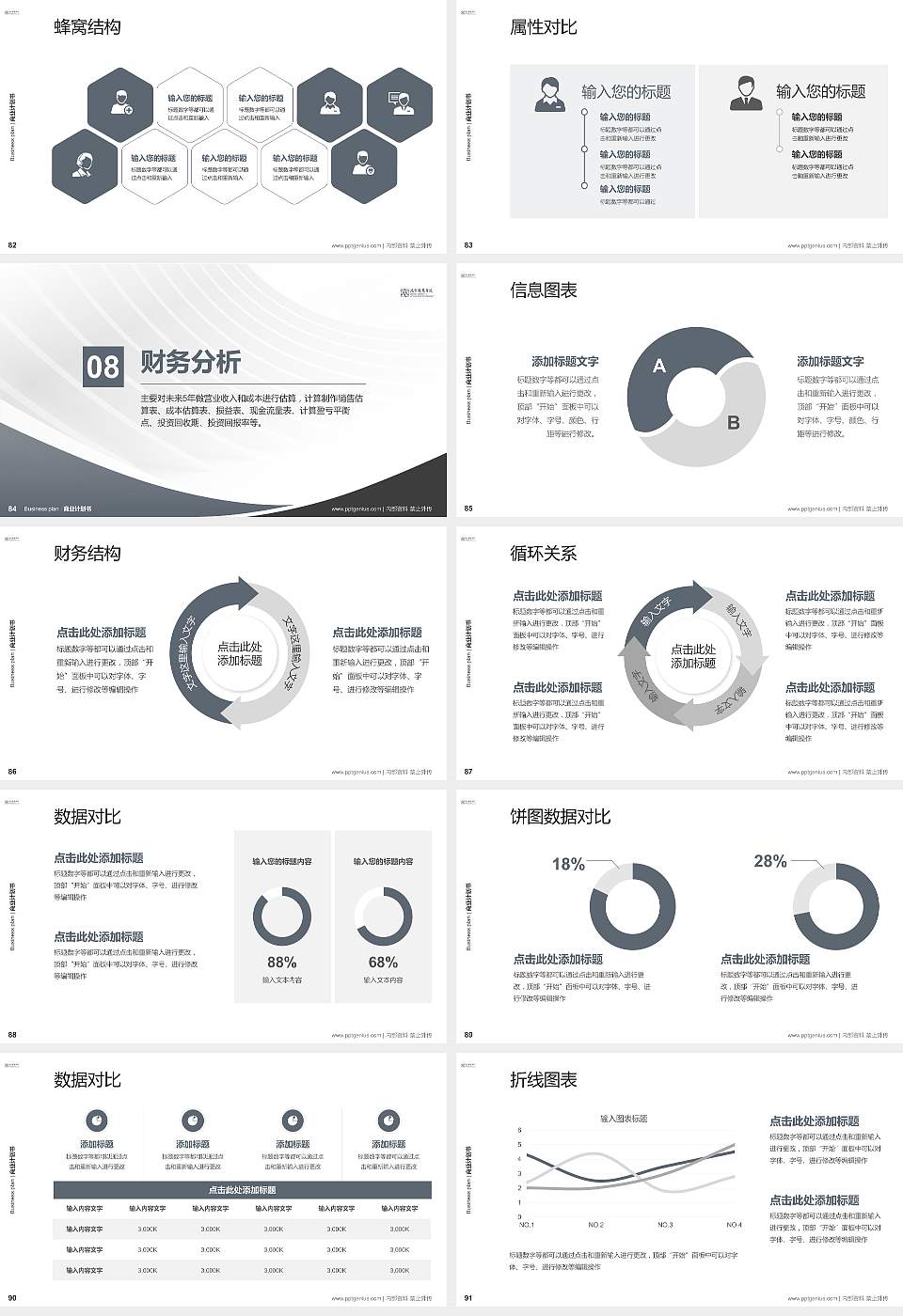 北京服装学院专用全国大学生互联网+创新创业大赛计划书/路演/网评PPT模板16:9格式幻灯片预览图10