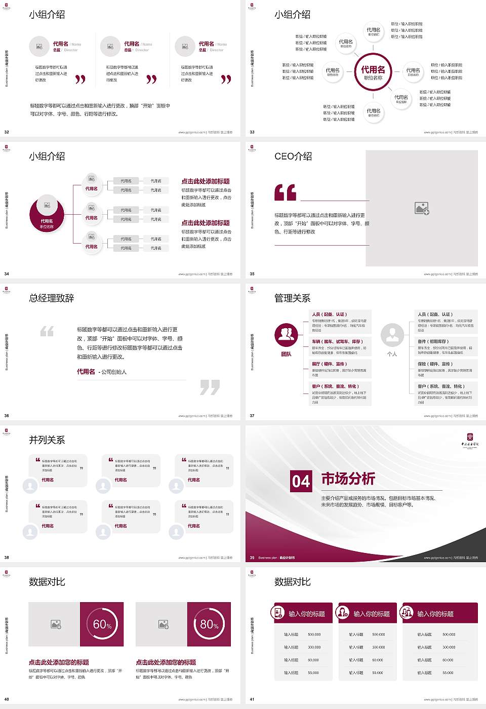 中央音乐学院专用全国大学生互联网+创新创业大赛计划书/路演/网评PPT模板16:9格式幻灯片预览图5