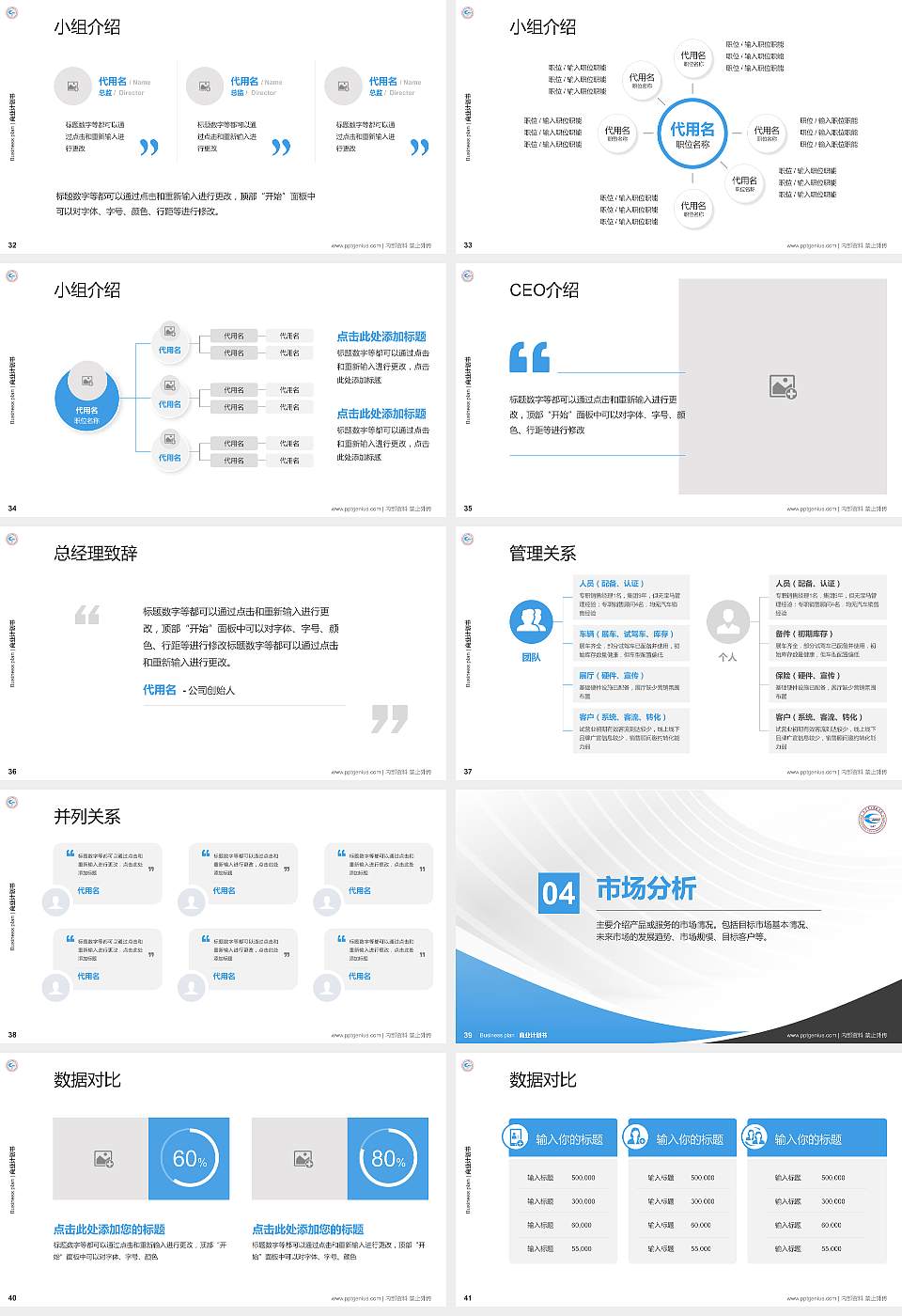 北京电子科技学院专用全国大学生互联网+创新创业大赛计划书/路演/网评PPT模板16:9格式幻灯片预览图5