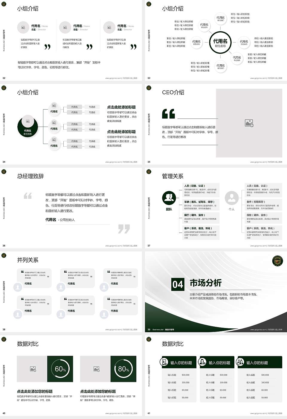 中国人民武装警察部队特种警察学院专用全国大学生互联网+创新创业大赛计划书/路演/网评PPT模板16:9格式幻灯片预览图5