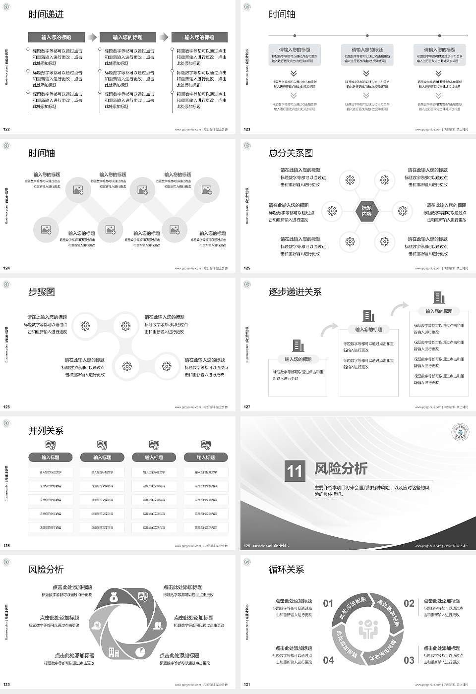 昆明卫生职业学院专用全国大学生互联网+创新创业大赛计划书/路演/网评PPT模板16:9格式幻灯片预览图14