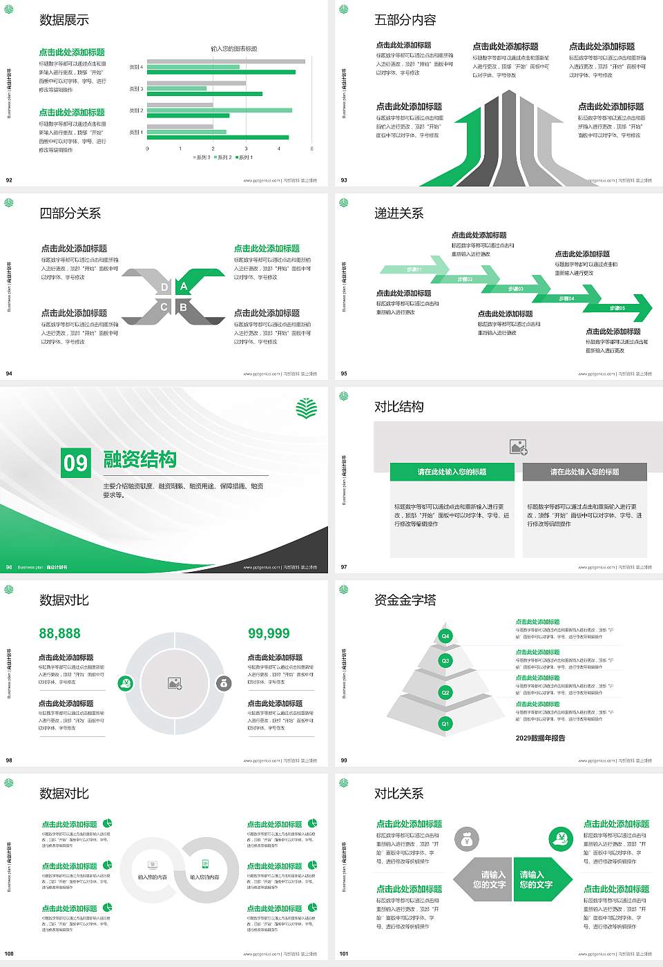 中国青年政治学院专用全国大学生互联网+创新创业大赛计划书/路演/网评PPT模板16:9格式幻灯片预览图11