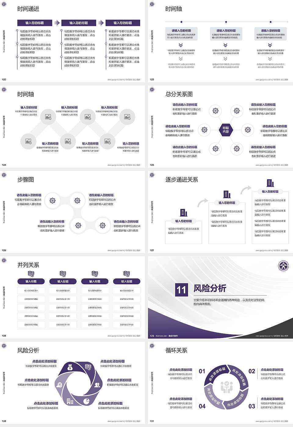 丽江文化旅游学院专用全国大学生互联网+创新创业大赛计划书/路演/网评PPT模板16:9格式幻灯片预览图14
