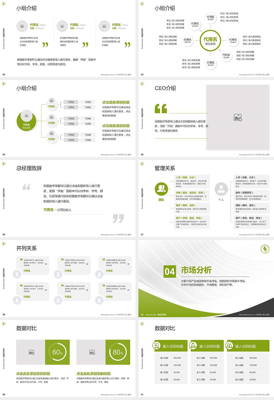 上海济光职业技术学院专用全国大学生互联网+创新创业大赛计划书/路演/网评PPT模板16:9格式幻灯片预览图5