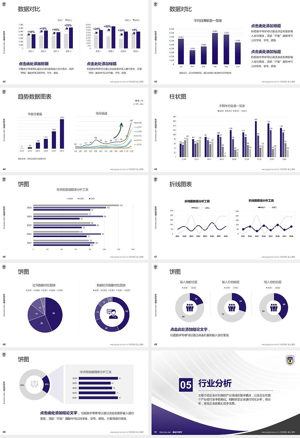 北京外国语大学专用全国大学生互联网+创新创业大赛计划书/路演/网评PPT模板16:9格式幻灯片预览图6