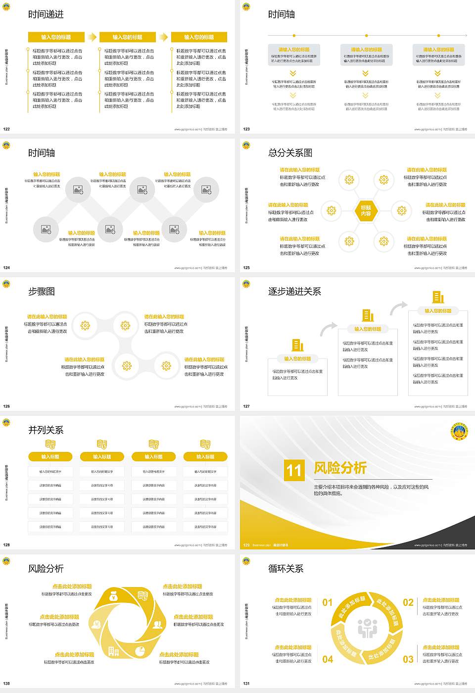 云南三鑫职业技术学院专用全国大学生互联网+创新创业大赛计划书/路演/网评PPT模板16:9格式幻灯片预览图14