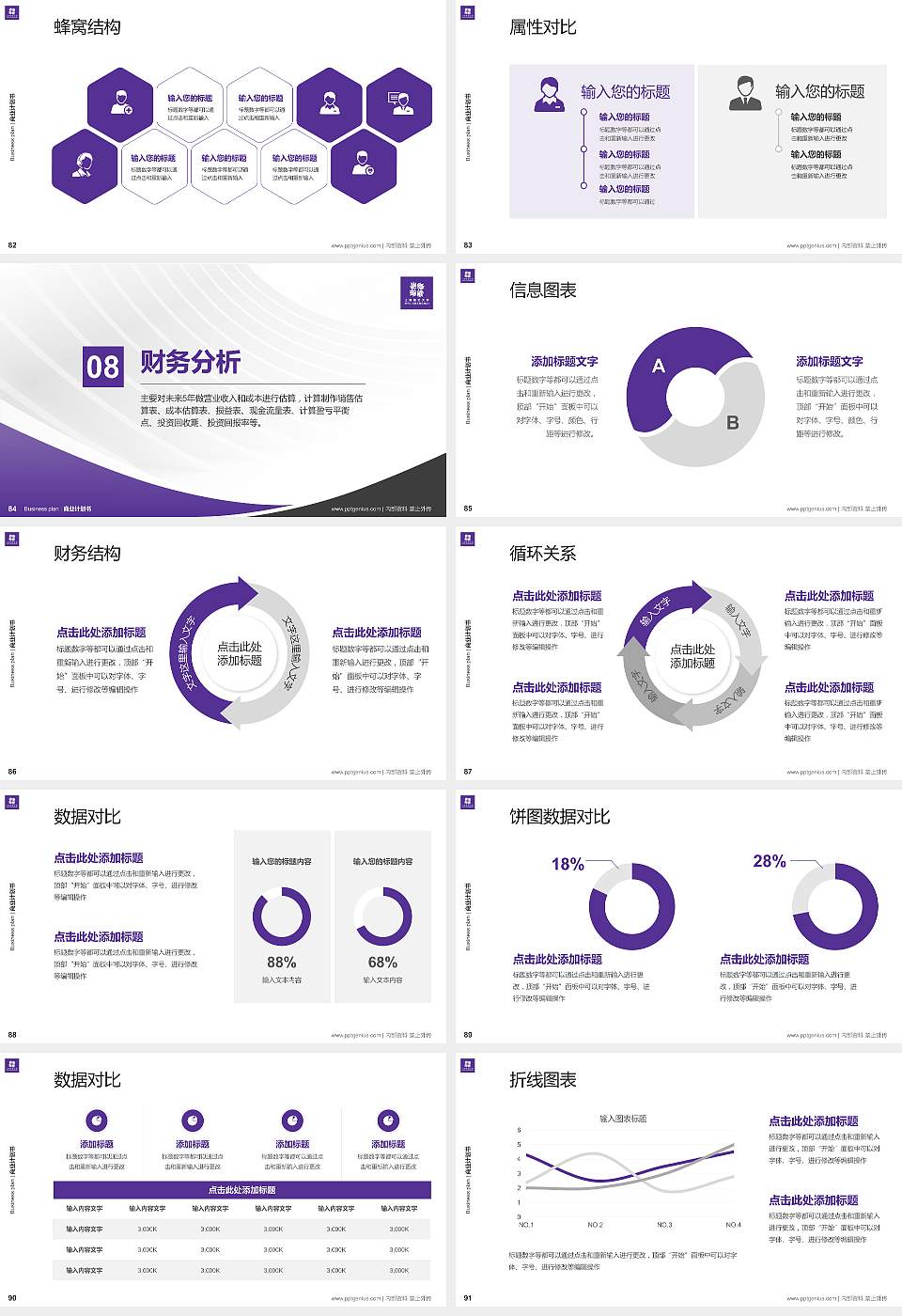 上海纽约大学专用全国大学生互联网+创新创业大赛计划书/路演/网评PPT模板16:9格式幻灯片预览图10