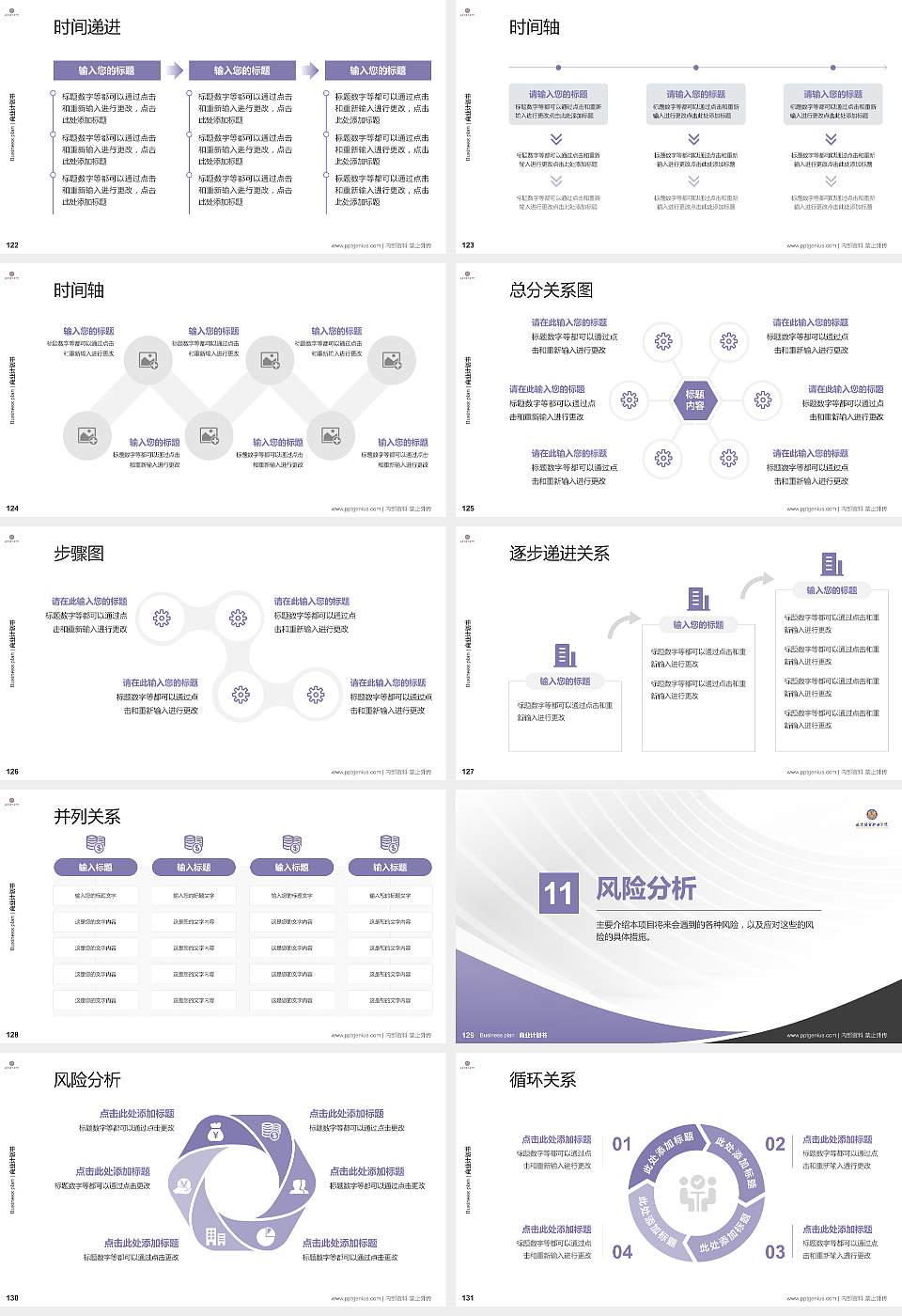 北京经贸职业学院专用全国大学生互联网+创新创业大赛计划书/路演/网评PPT模板16:9格式幻灯片预览图14