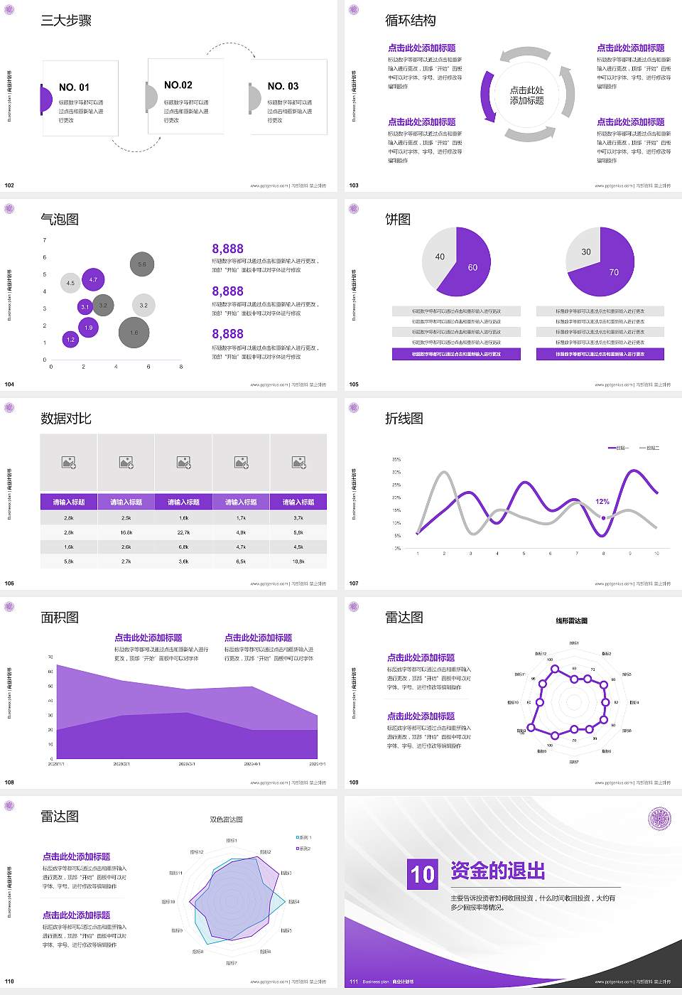 台湾清华大学专用全国大学生互联网+创新创业大赛计划书/路演/网评PPT模板16:9格式幻灯片预览图12