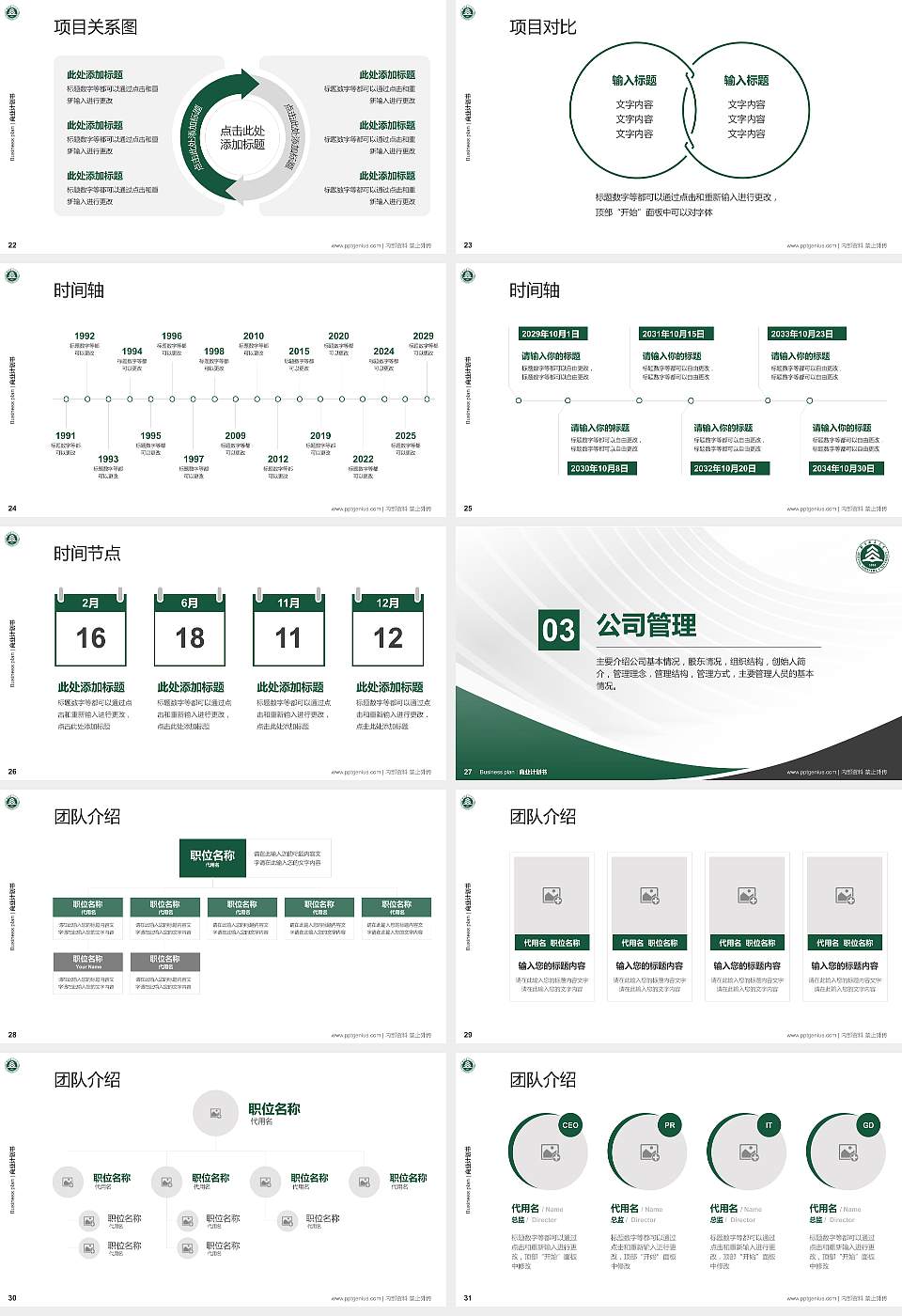 北京林业大学专用全国大学生互联网+创新创业大赛计划书/路演/网评PPT模板16:9格式幻灯片预览图4