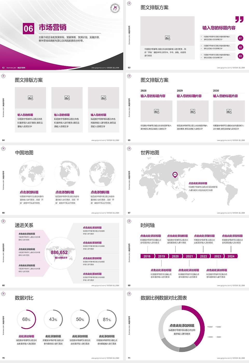 云南体育运动职业技术学院专用全国大学生互联网+创新创业大赛计划书/路演/网评PPT模板16:9格式幻灯片预览图8