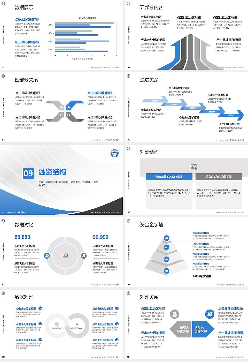 云南科技信息职业学院专用全国大学生互联网+创新创业大赛计划书/路演/网评PPT模板16:9格式幻灯片预览图11