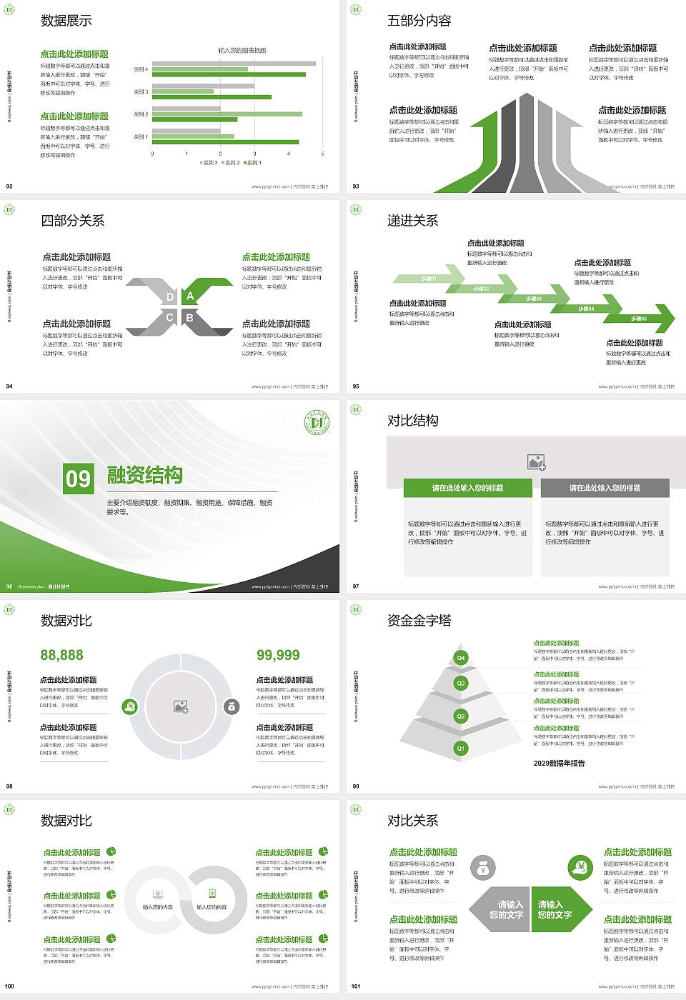 上海电机学院专用全国大学生互联网+创新创业大赛计划书/路演/网评PPT模板16:9格式幻灯片预览图11