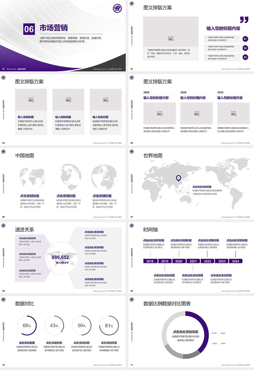台湾交通大学专用全国大学生互联网+创新创业大赛计划书/路演/网评PPT模板16:9格式幻灯片预览图8