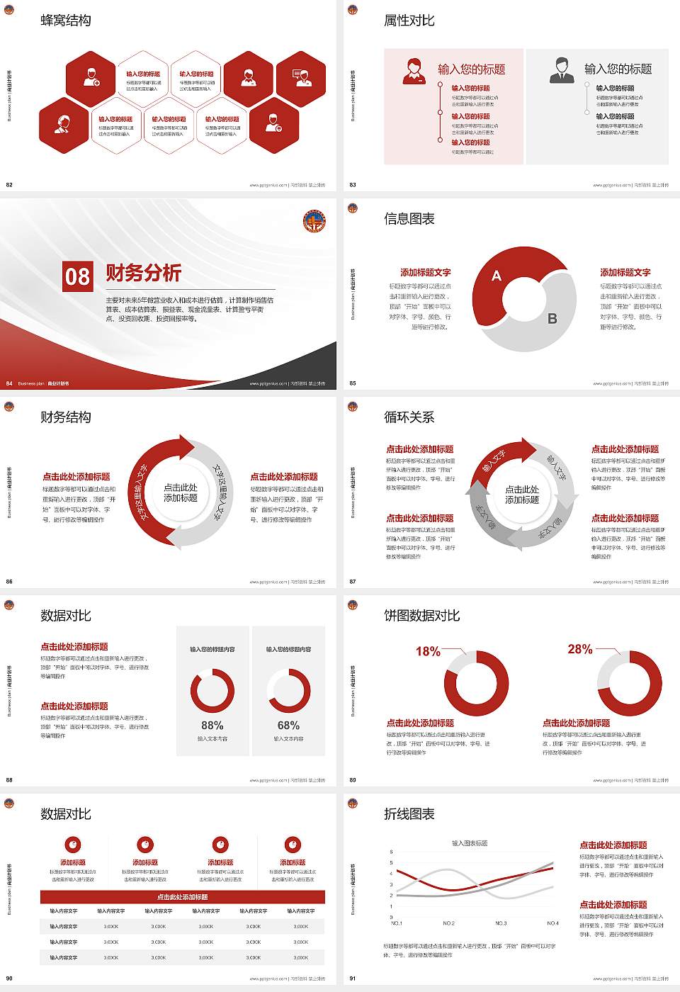 广西理工职业技术学院专用全国大学生互联网+创新创业大赛计划书/路演/网评PPT模板16:9格式幻灯片预览图10