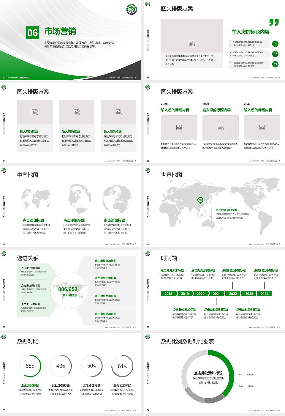 江西制造职业技术学院专用全国大学生互联网+创新创业大赛计划书/路演/网评PPT模板16:9格式幻灯片预览图8