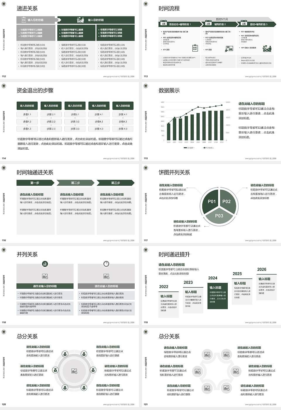 陆军工程大学专用全国大学生互联网+创新创业大赛计划书/路演/网评PPT模板16:9格式幻灯片预览图13