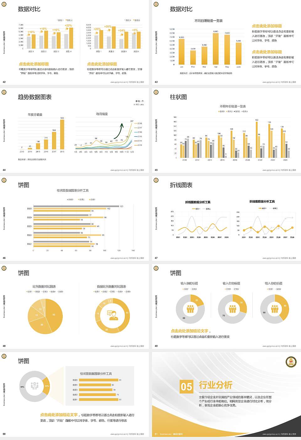 长春金融高等专科学校专用全国大学生互联网+创新创业大赛计划书/路演/网评PPT模板16:9格式幻灯片预览图6