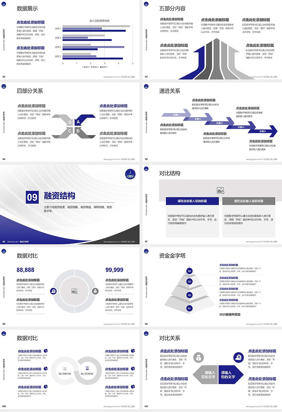 吉林外国语大学专用全国大学生互联网+创新创业大赛计划书/路演/网评PPT模板16:9格式幻灯片预览图11