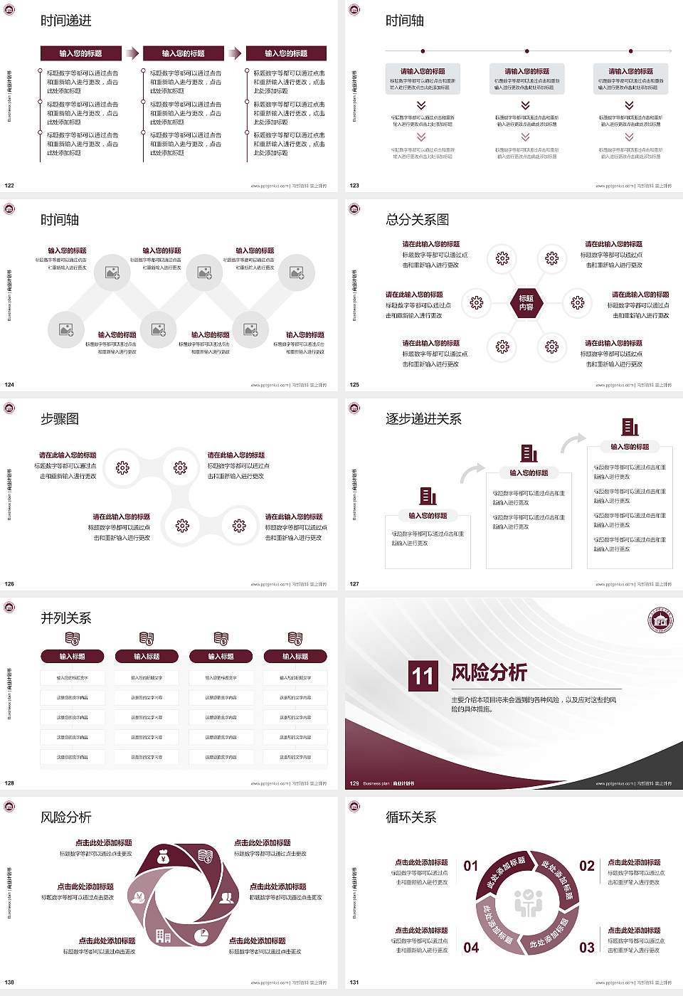广东财贸职业学院专用全国大学生互联网+创新创业大赛计划书/路演/网评PPT模板16:9格式幻灯片预览图14