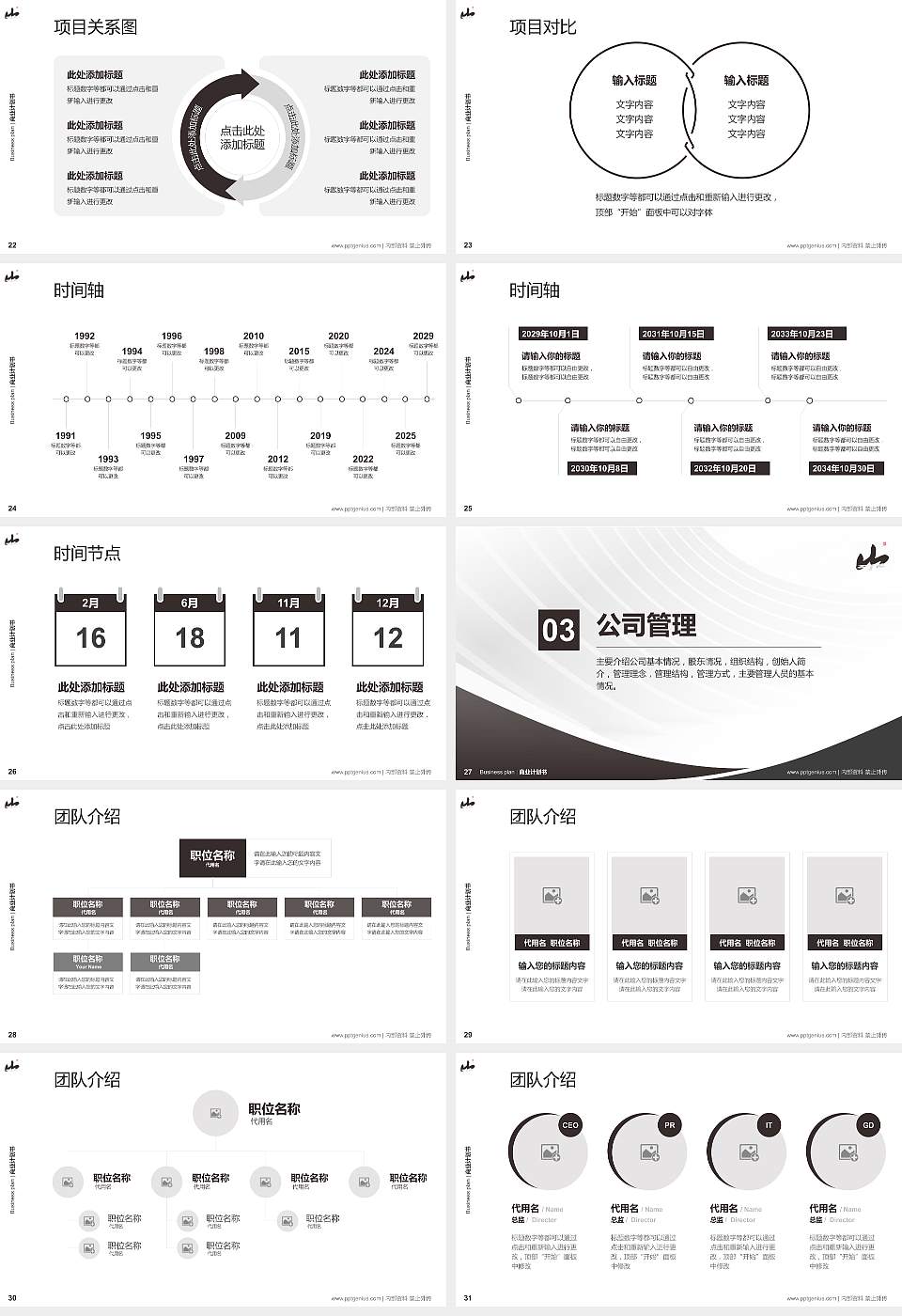 桂林山水职业学院专用全国大学生互联网+创新创业大赛计划书/路演/网评PPT模板16:9格式幻灯片预览图4