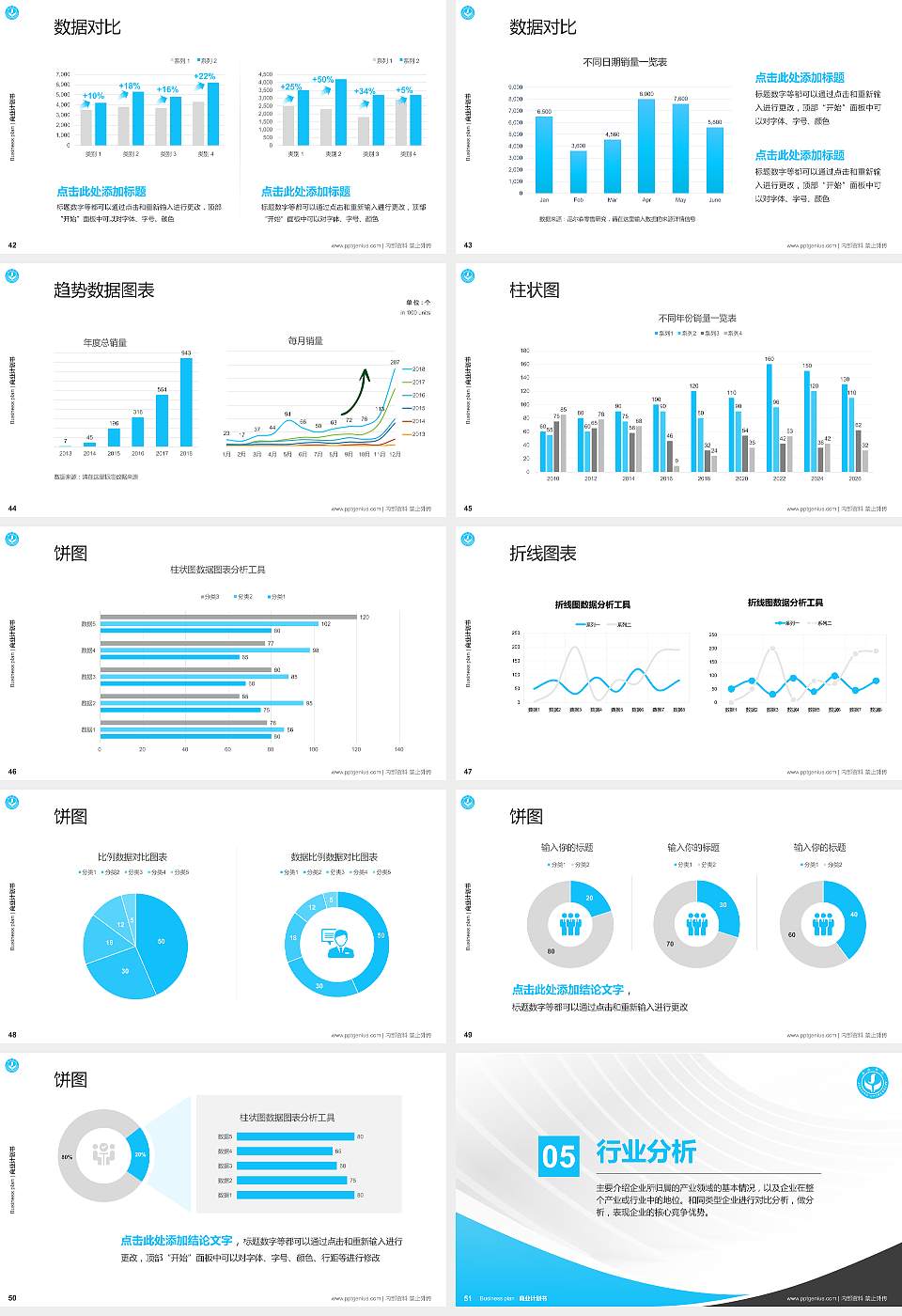 嘉应学院专用全国大学生互联网+创新创业大赛计划书/路演/网评PPT模板16:9格式幻灯片预览图6
