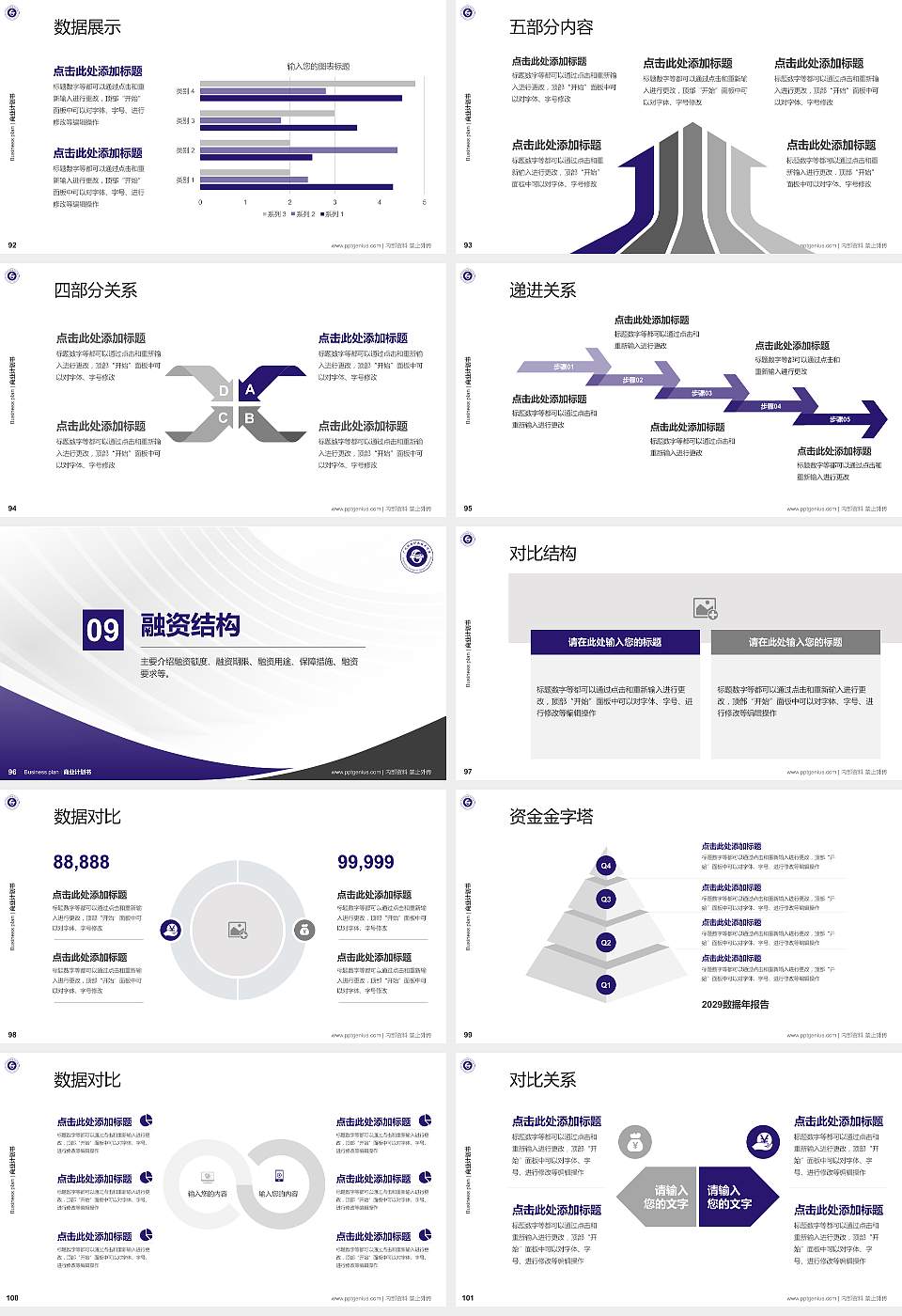 广州铁路职业技术学院专用全国大学生互联网+创新创业大赛计划书/路演/网评PPT模板16:9格式幻灯片预览图11