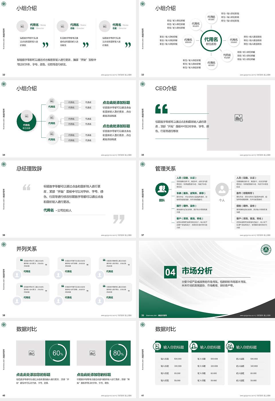 江西现代职业技术学院专用全国大学生互联网+创新创业大赛计划书/路演/网评PPT模板16:9格式幻灯片预览图5