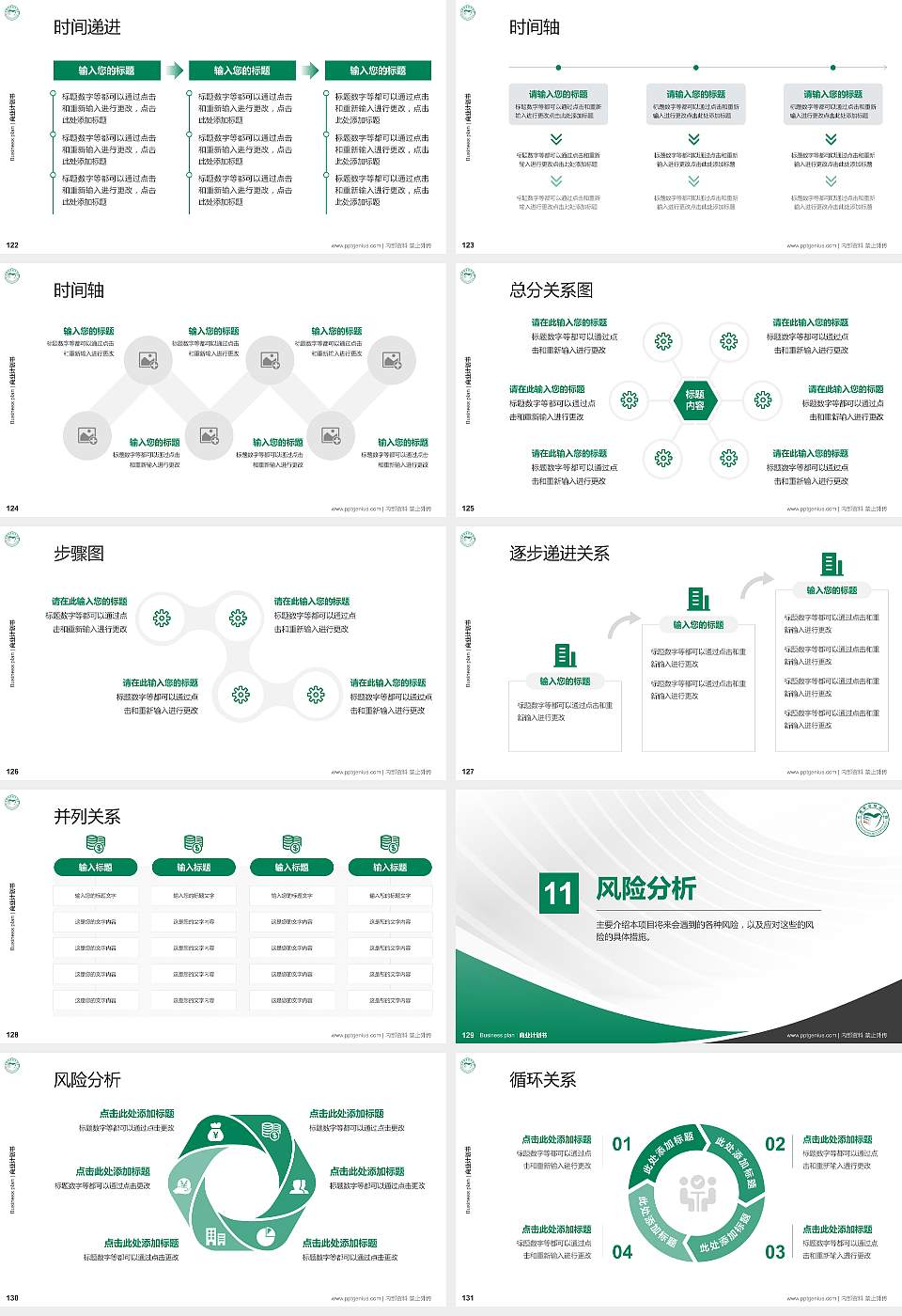 长春职业技术学院专用全国大学生互联网+创新创业大赛计划书/路演/网评PPT模板16:9格式幻灯片预览图14