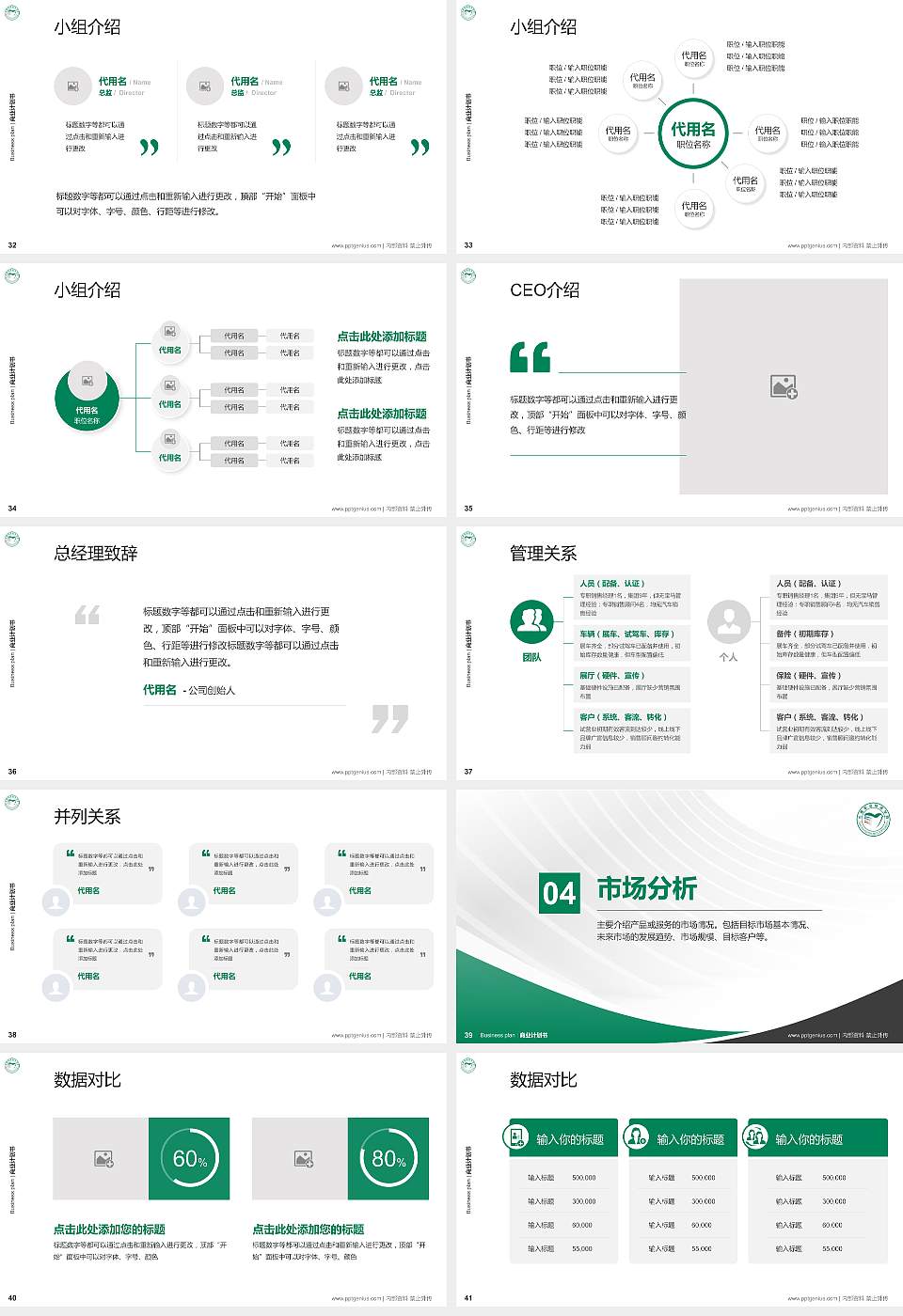 长春职业技术学院专用全国大学生互联网+创新创业大赛计划书/路演/网评PPT模板16:9格式幻灯片预览图5