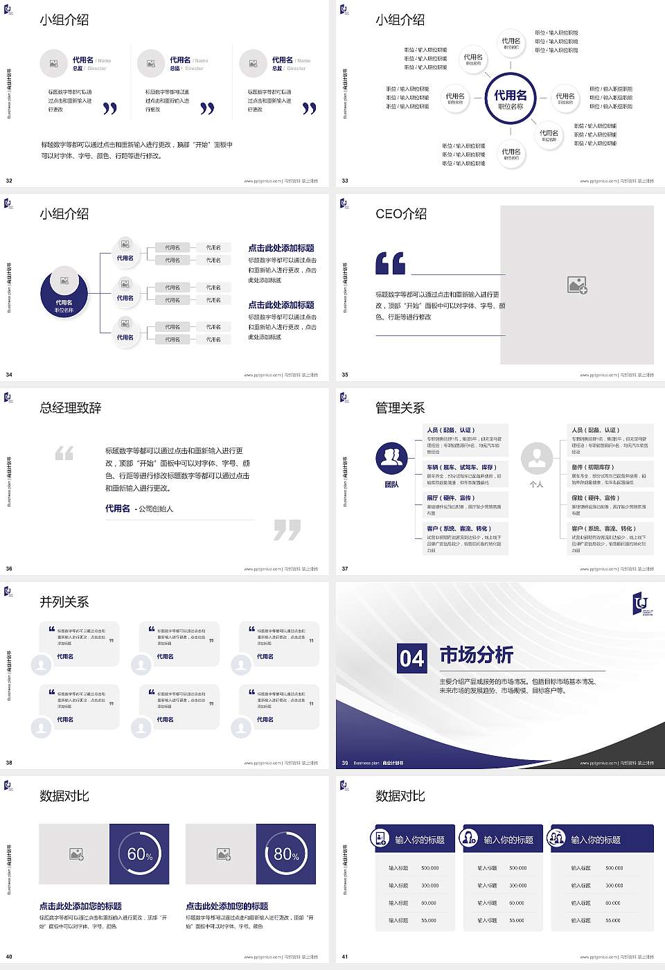 青岛城市学院专用全国大学生互联网+创新创业大赛计划书/路演/网评PPT模板16:9格式幻灯片预览图5