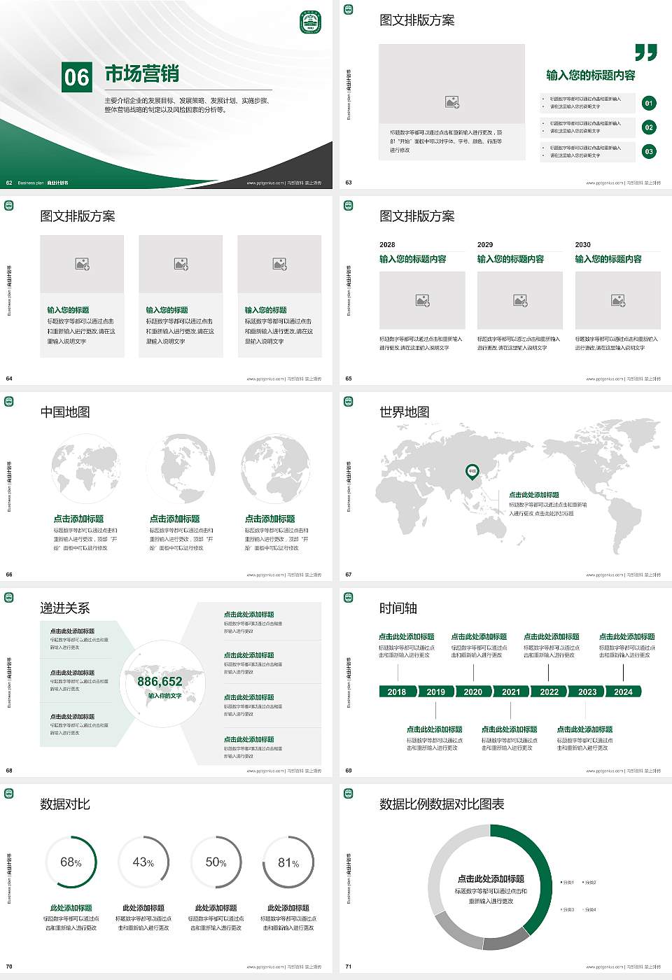 南京师范大学中北学院专用全国大学生互联网+创新创业大赛计划书/路演/网评PPT模板16:9格式幻灯片预览图8