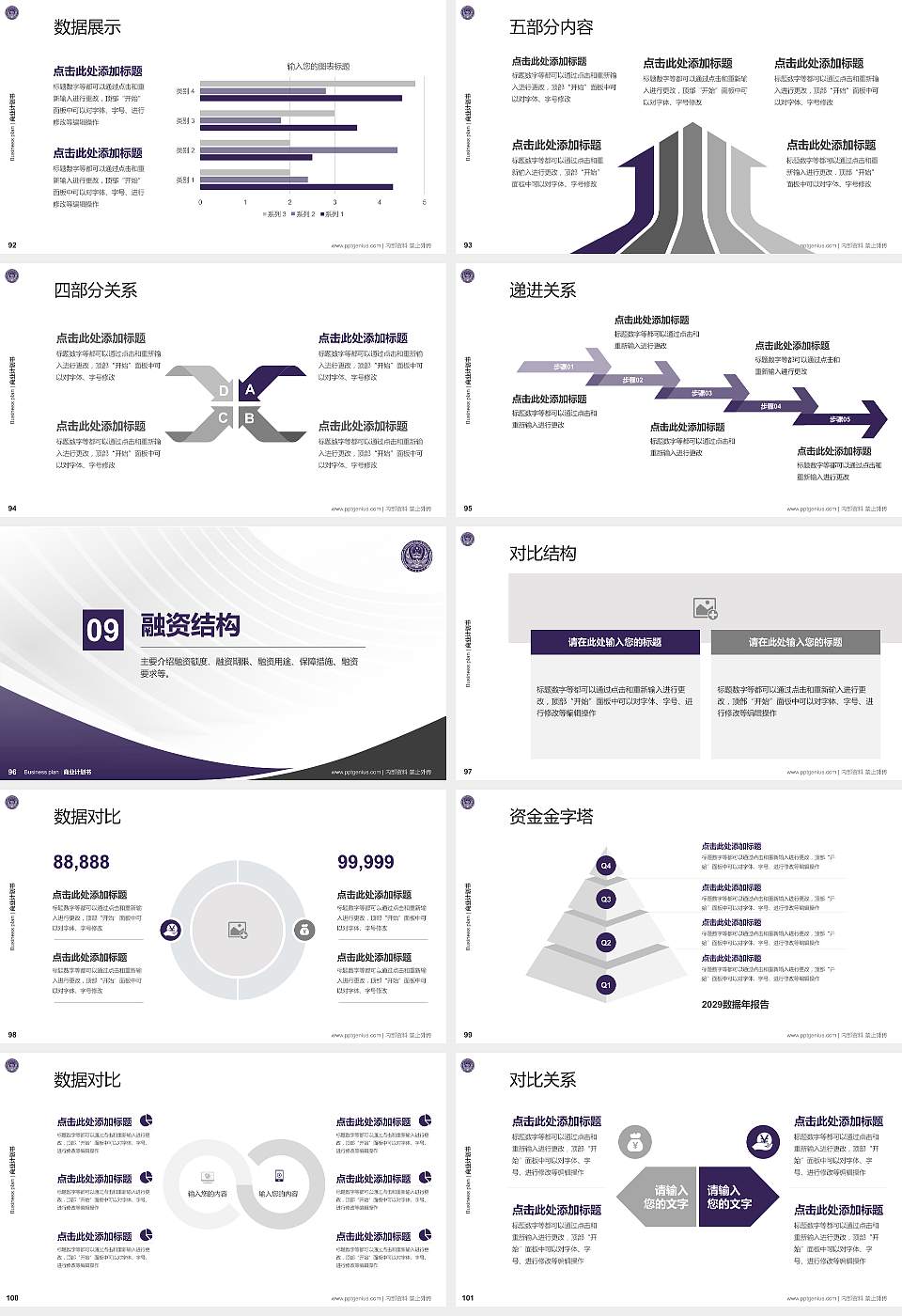 山东警察学院专用全国大学生互联网+创新创业大赛计划书/路演/网评PPT模板16:9格式幻灯片预览图11