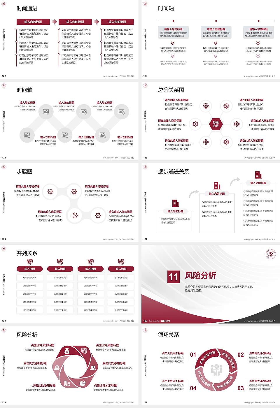 江苏商贸职业学院专用全国大学生互联网+创新创业大赛计划书/路演/网评PPT模板16:9格式幻灯片预览图14