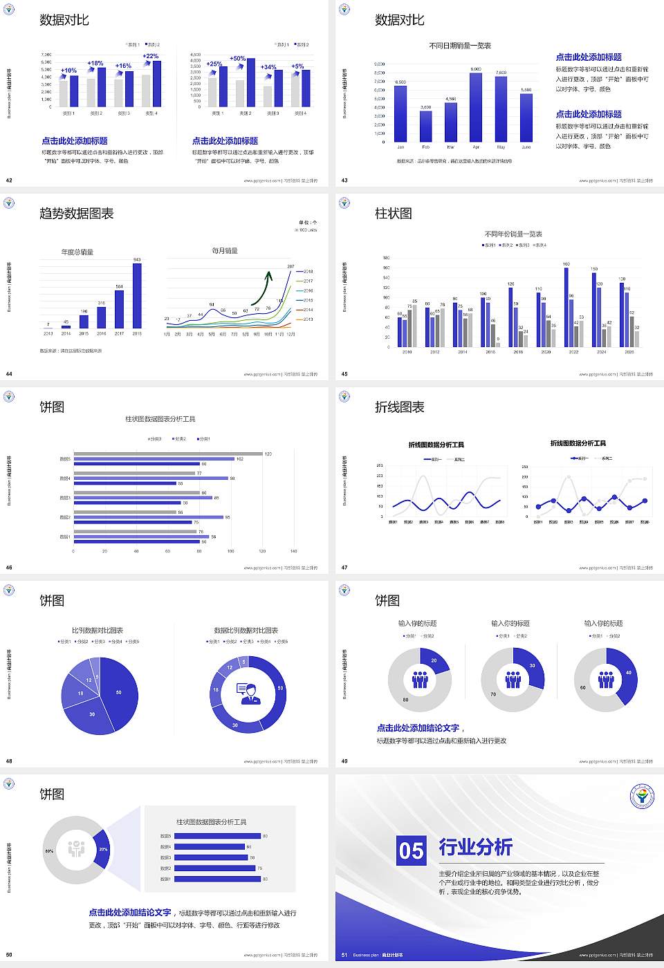 南昌职业学院专用全国大学生互联网+创新创业大赛计划书/路演/网评PPT模板16:9格式幻灯片预览图6