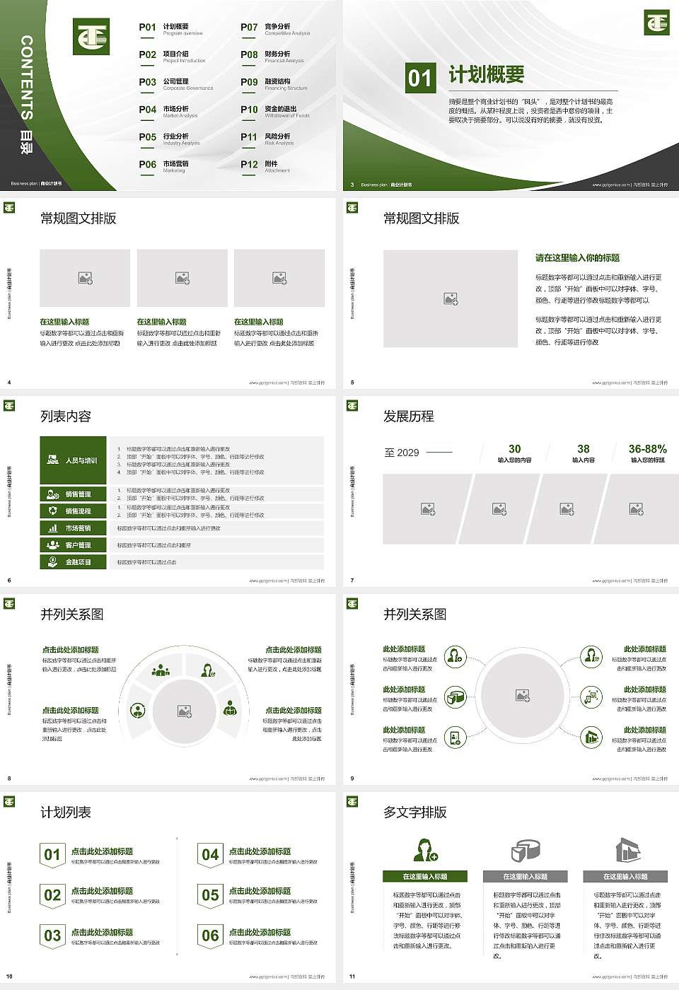 民办安徽旅游职业学院专用全国大学生互联网+创新创业大赛计划书/路演/网评PPT模板16:9格式幻灯片预览图2