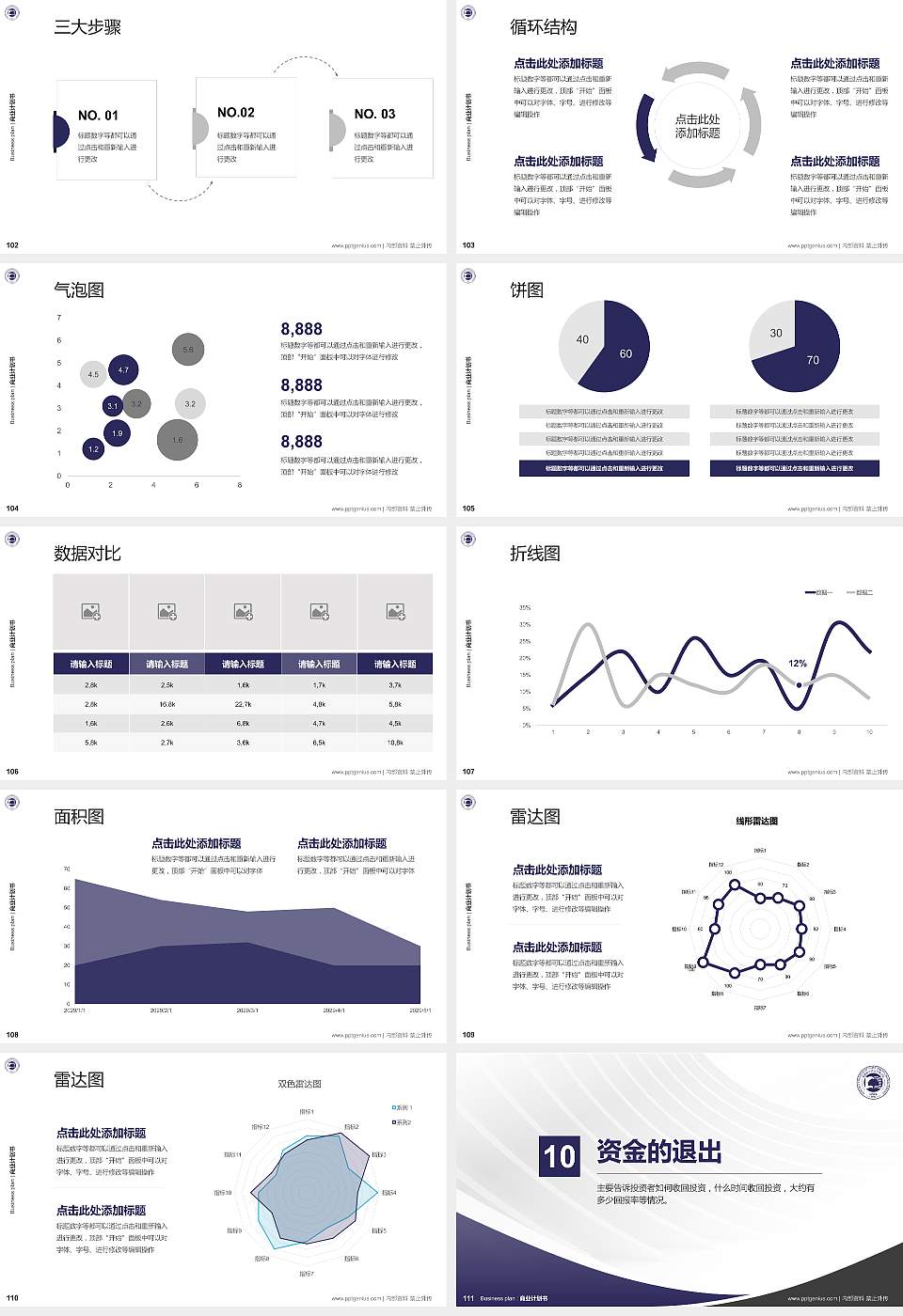 成都银杏酒店管理学院专用全国大学生互联网+创新创业大赛计划书/路演/网评PPT模板16:9格式幻灯片预览图12