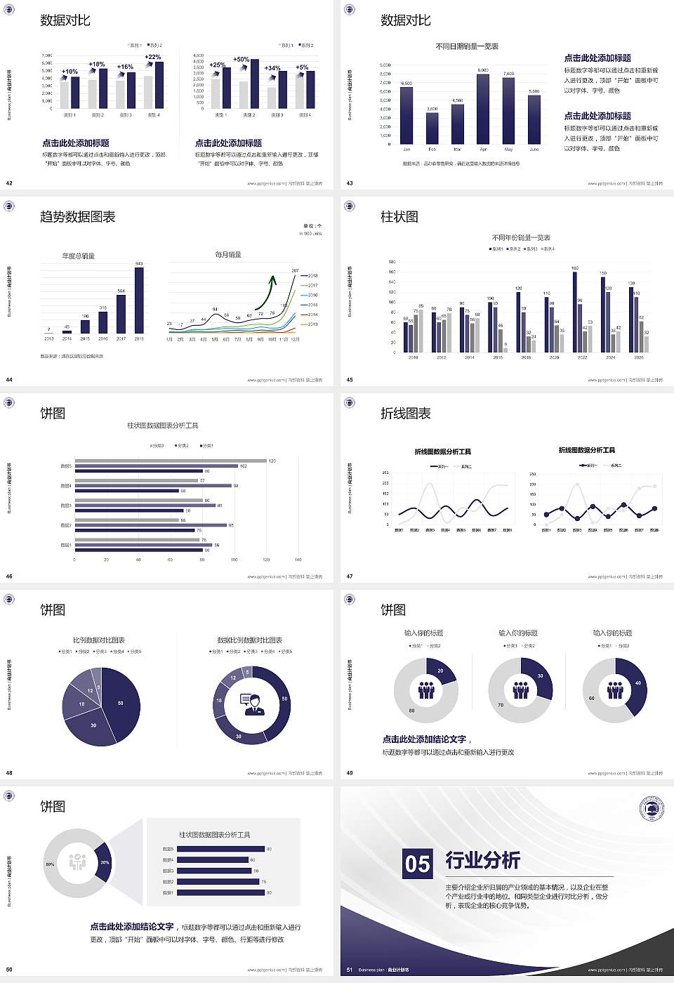 成都银杏酒店管理学院专用全国大学生互联网+创新创业大赛计划书/路演/网评PPT模板16:9格式幻灯片预览图6