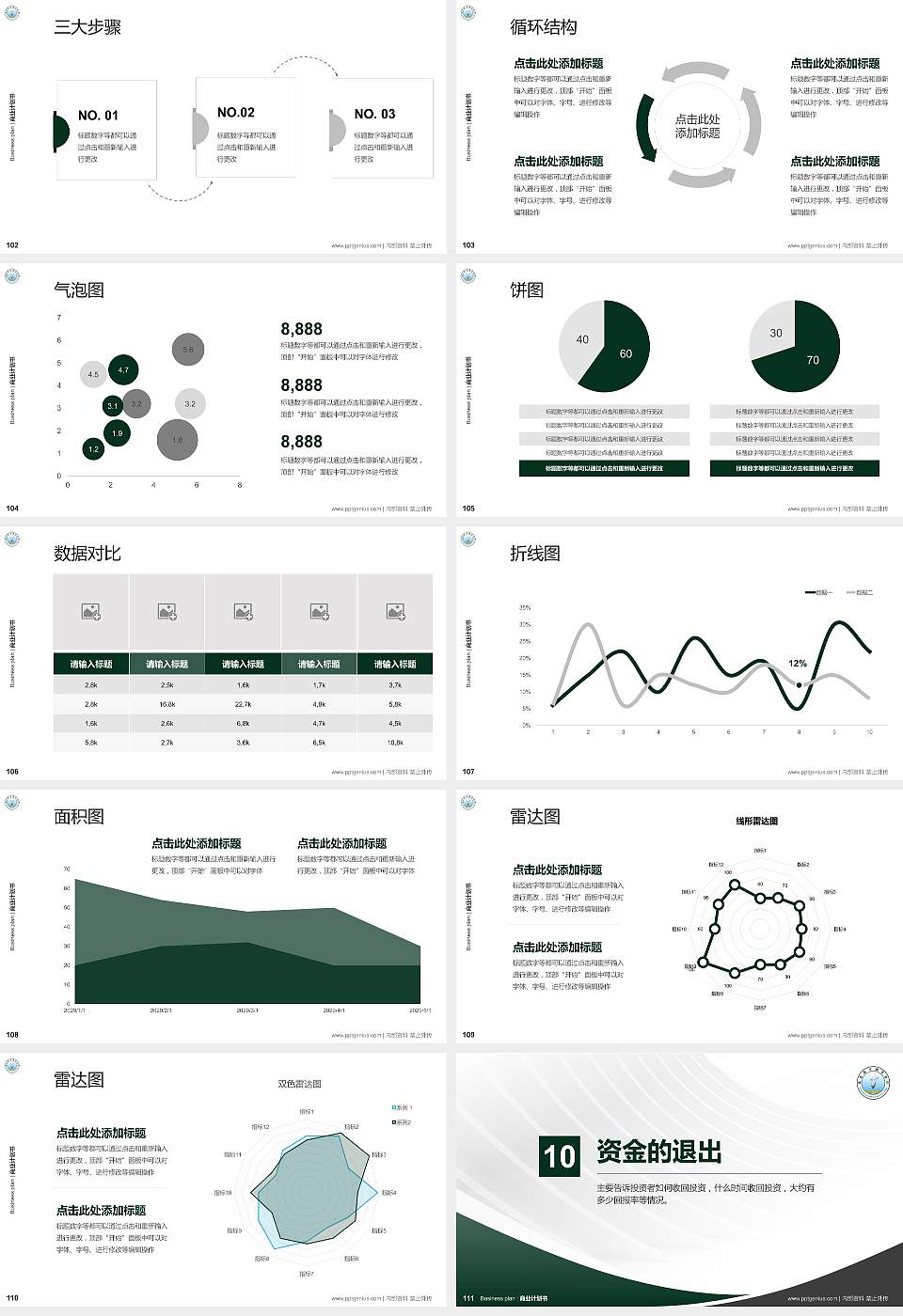 广东南方职业学院专用全国大学生互联网+创新创业大赛计划书/路演/网评PPT模板16:9格式幻灯片预览图12