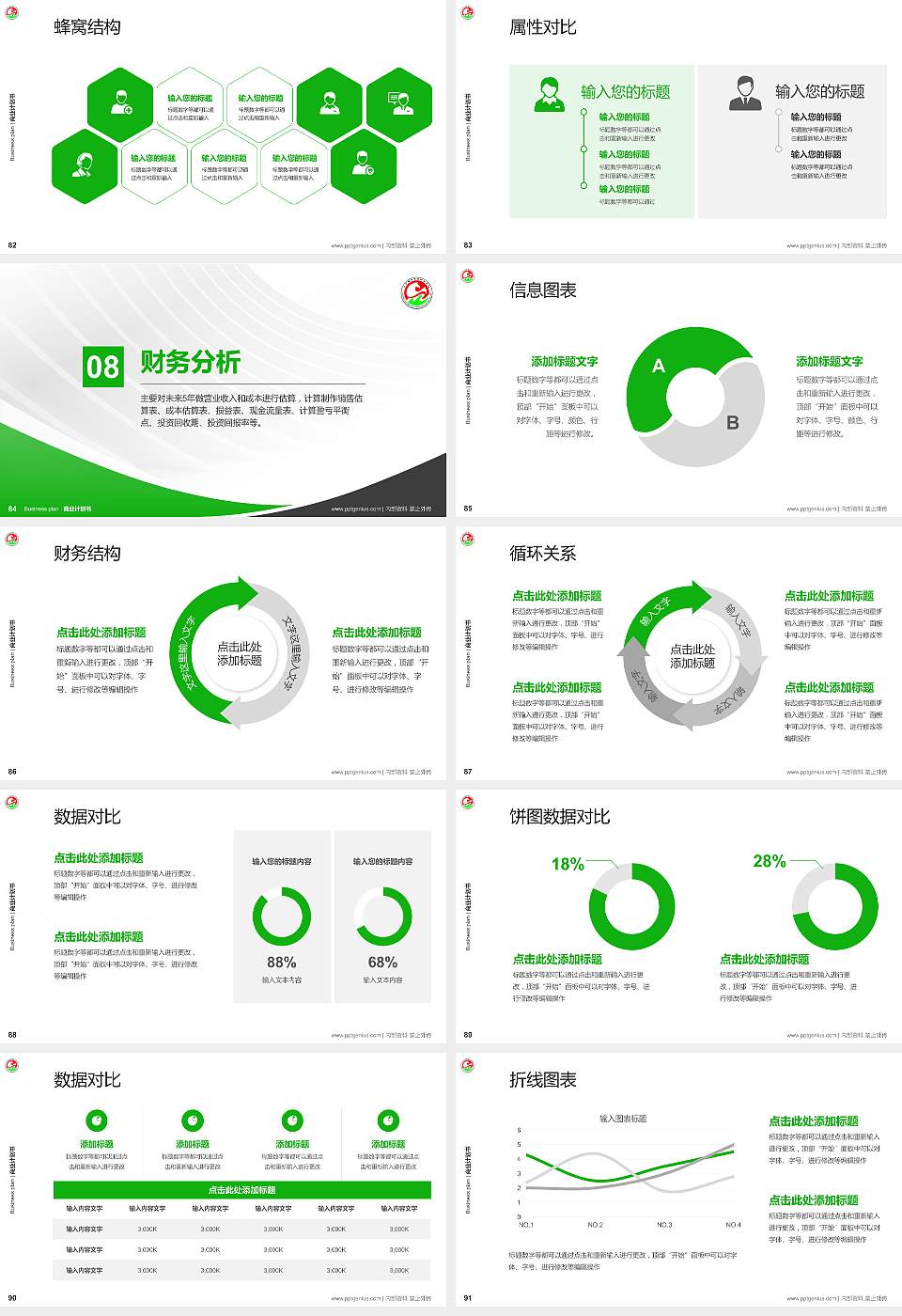 山东畜牧兽医职业学院专用全国大学生互联网+创新创业大赛计划书/路演/网评PPT模板16:9格式幻灯片预览图10