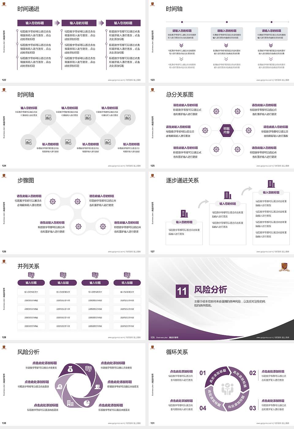 香港中文大学（深圳）专用全国大学生互联网+创新创业大赛计划书/路演/网评PPT模板16:9格式幻灯片预览图14