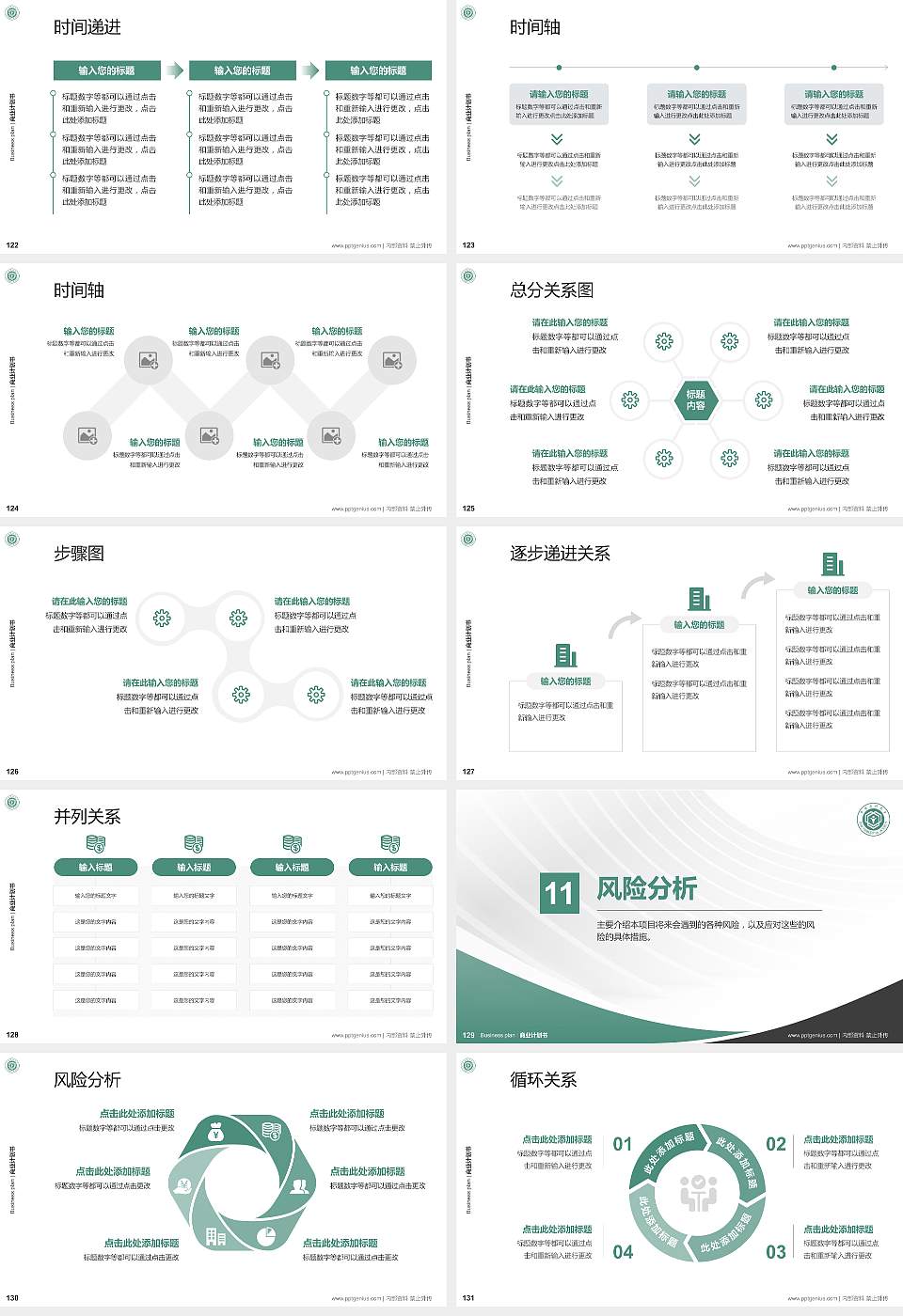 中国药科大学专用全国大学生互联网+创新创业大赛计划书/路演/网评PPT模板16:9格式幻灯片预览图14