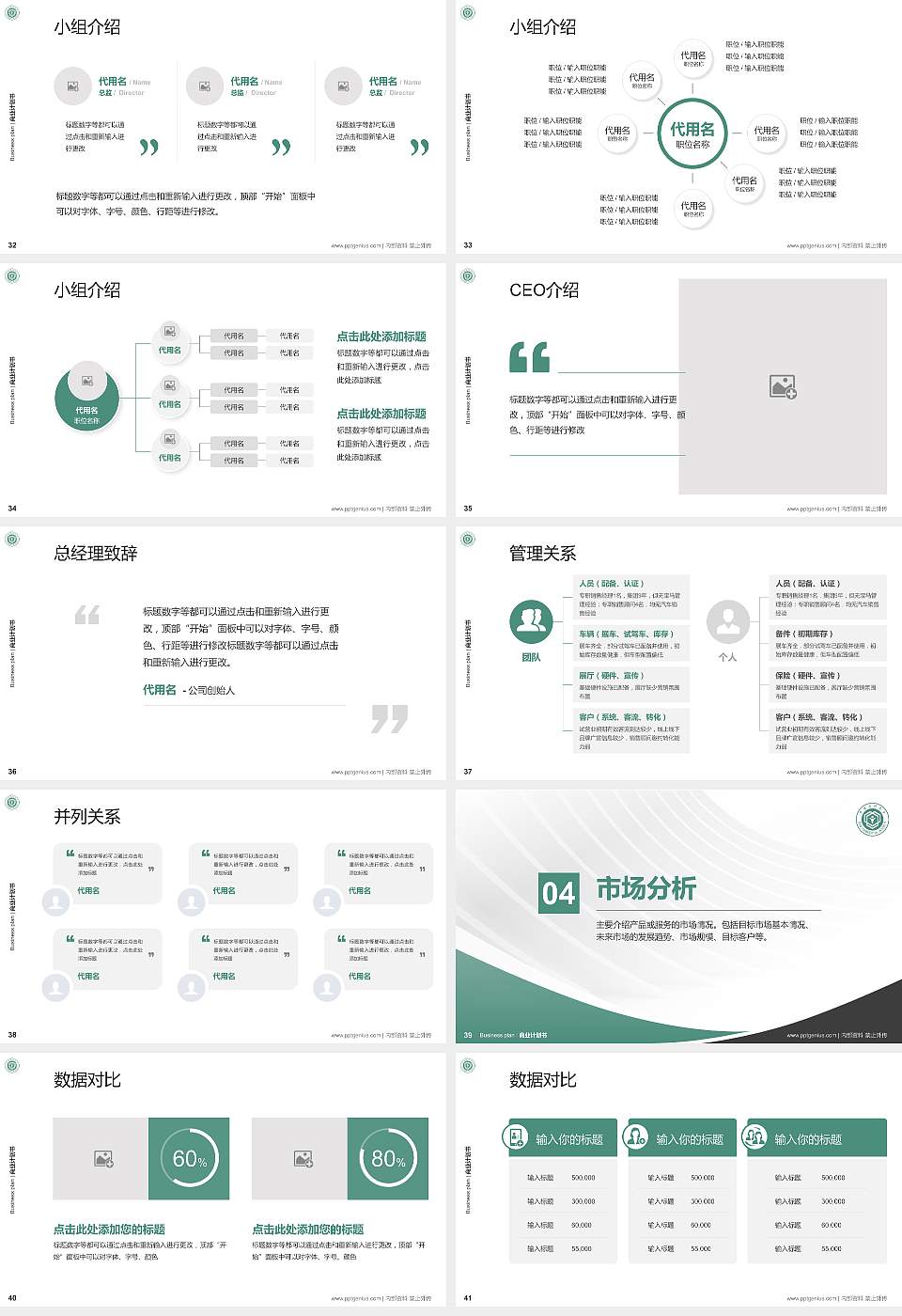 中国药科大学专用全国大学生互联网+创新创业大赛计划书/路演/网评PPT模板16:9格式幻灯片预览图5