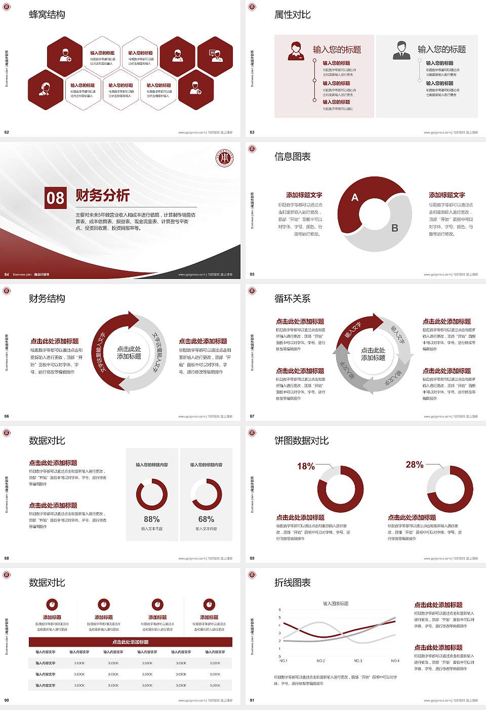 江苏工程职业技术学院专用全国大学生互联网+创新创业大赛计划书/路演/网评PPT模板16:9格式幻灯片预览图10
