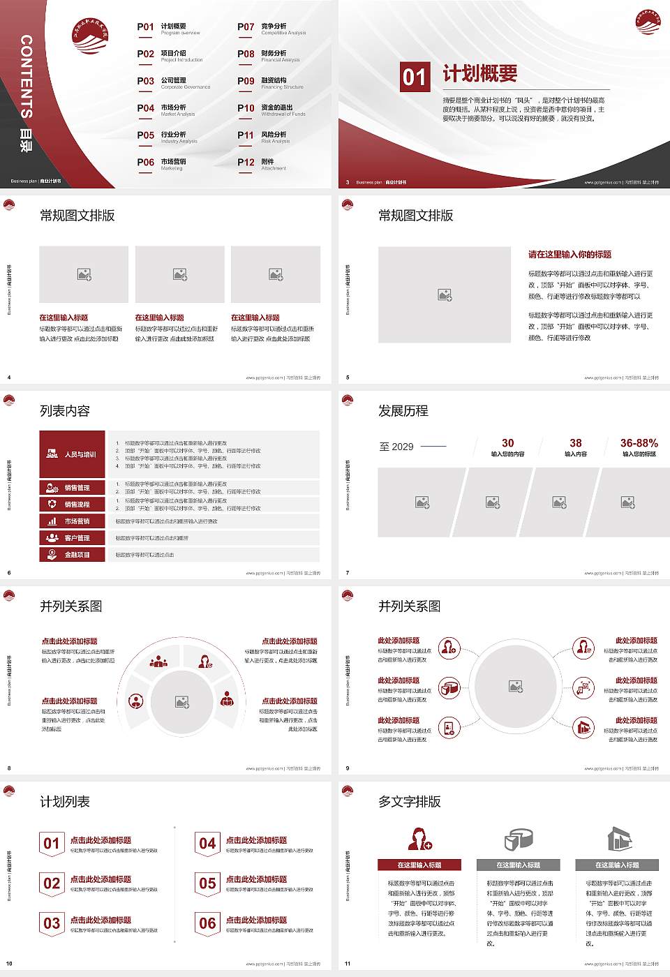 江苏航运职业技术学院专用全国大学生互联网+创新创业大赛计划书/路演/网评PPT模板16:9格式幻灯片预览图2
