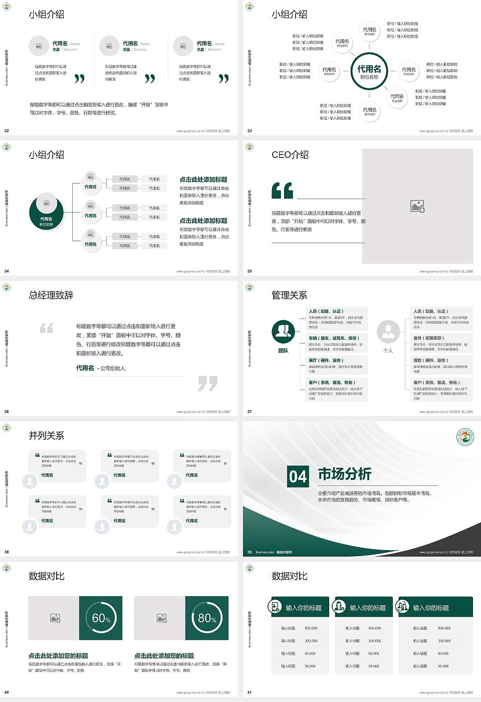 惠州工程职业学院专用全国大学生互联网+创新创业大赛计划书/路演/网评PPT模板16:9格式幻灯片预览图5