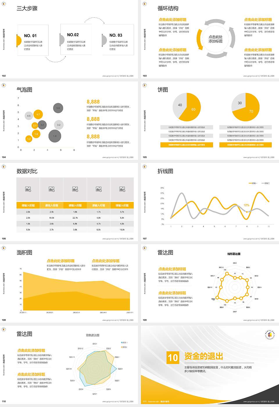 阜阳职业技术学院专用全国大学生互联网+创新创业大赛计划书/路演/网评PPT模板16:9格式幻灯片预览图12
