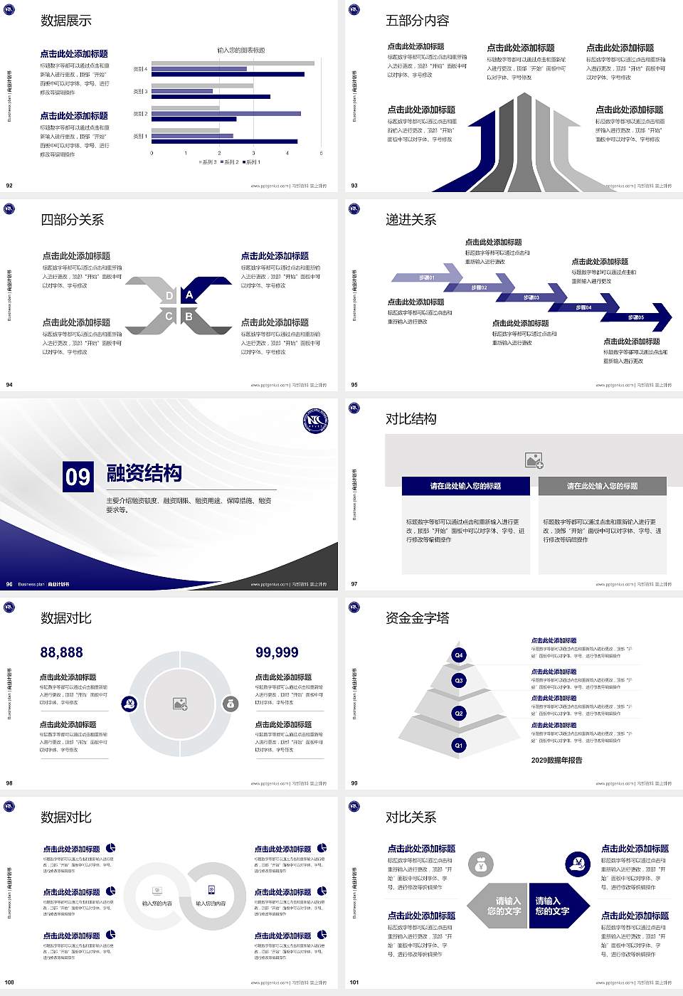 南通纺织职业技术学院专用全国大学生互联网+创新创业大赛计划书/路演/网评PPT模板16:9格式幻灯片预览图11