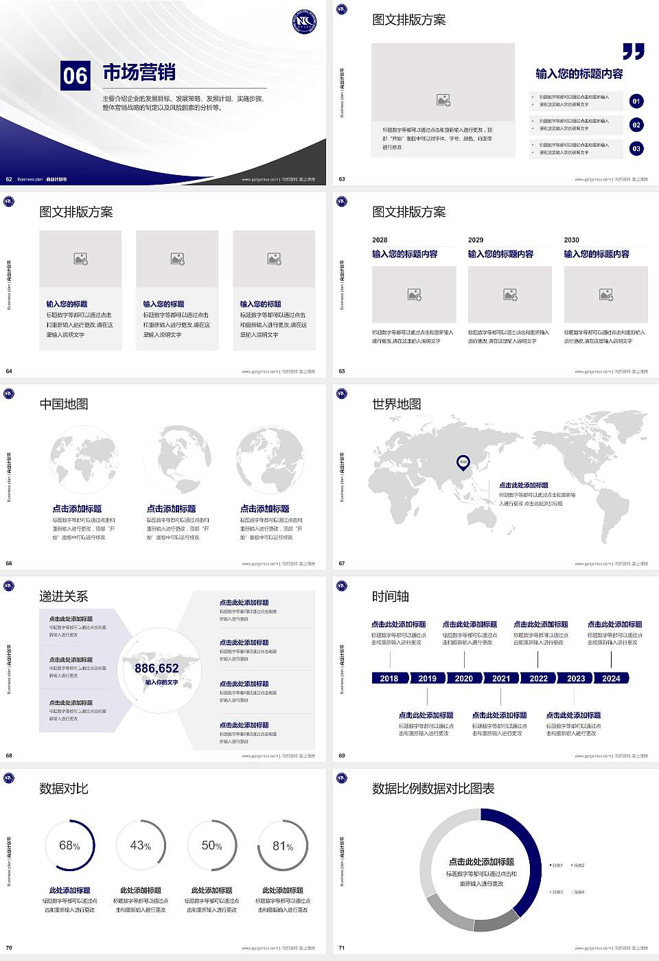 南通纺织职业技术学院专用全国大学生互联网+创新创业大赛计划书/路演/网评PPT模板16:9格式幻灯片预览图8